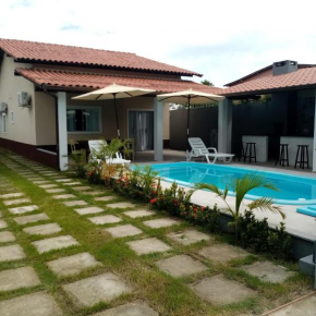 Casa individual com piscina e area gurmet
